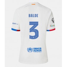 Barcelona Alejandro Balde #3 Bortedrakt 2023-24 Kortermet